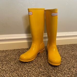 Hunter Original Tall Rain Boots Rubber Wellies 37